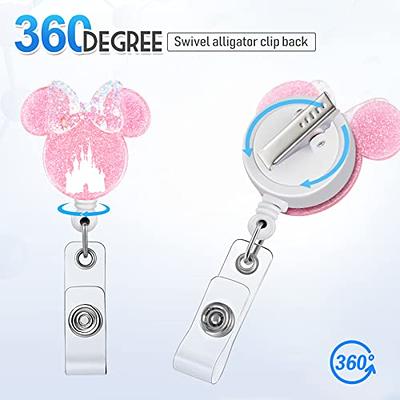 8pc Funny Badge Reel Holder Retractable with ID Clip for Nurse Nursing Name  Tag Card Cute Nursing Student Doctor RN Medical Assistant Work Office