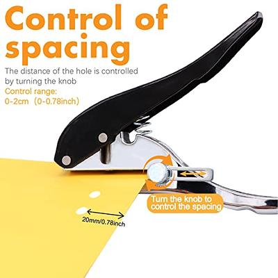 1/4 Inch Hole Punch,single Hole Punch Heavy Duty Hole Punches