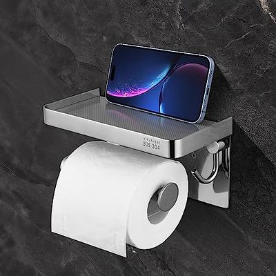 VAEHOLD Paper Towel Holder Under Cabinet Mount, Self Adhesive Paper Towel  Roll Holder for Kitchen Paper Towel, SUS304