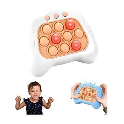 PUSSAN Pop Fidget Games for Kids, Electronic Fidget Pop Quick Push Bubbles  Light-up Game, Toy for 3+ Year Boys, Birthday Gifts for Toddler Kids Boys