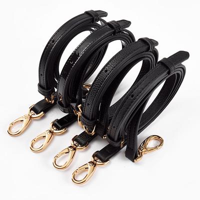 1.2cm Width Black Genuine Leather Purse Strap, Adjustable 130cm Shoulder  Handbag Chain, High Quality Crossbody Bag Handle Replacement - Yahoo  Shopping
