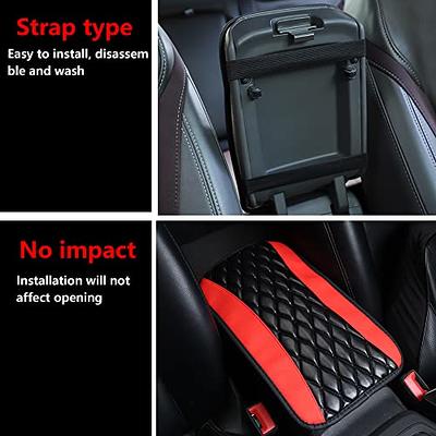 NHHC Car Center Console Pad,Comfortable PU Leather Car Armrest  Cushion,Waterproof and Anti-Scratch Car Interior Accessories Universal for  SUV/Truck/Car (Red) - Yahoo Shopping