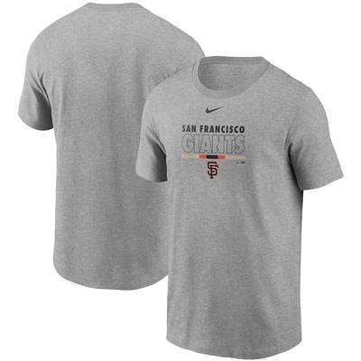 Men's Nike Gray Atlanta Braves Wordmark Legend T-Shirt