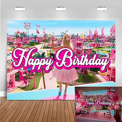 Pink Princess Photography Backdrop Movie Themed Birthday Background for  Girls Kids Paradise Birthday Banner Baby Shower Photography Party Supplies  (7x5ft) - Yahoo Shopping