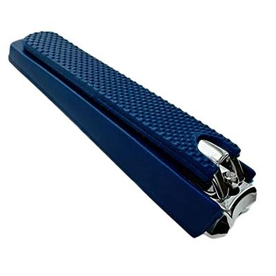 1 Comfort Hold Navy Large Nail Clippers Non-Slip Sure Grip Clipping  Removable Catcher Toenails Fingernails Cutter Sharp Trimmer Stainless Steel  Men Women Arthritis Unsteady Hands - Yahoo Shopping