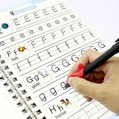 Groove Calligraphy Kids Magical Tracing Workbook Set Reusable