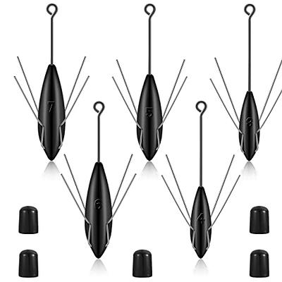 5 Pcs Sputnik Sinker Fishing Equipment Long Tail Fishing Weights Saltwater  Surf Casting Sinkers Catfish Beach Spider Weights for Ocean Sea Sand, 3 oz  4 oz 5 oz 6 oz and 7 oz (Black) - Yahoo Shopping