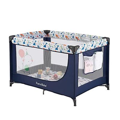 JOYMOR 3 in 1 Baby Bedside Sleeper with Bassinet Portable Folding