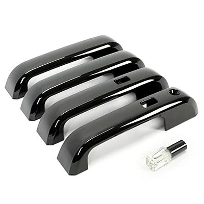 KUAFU Door Handle Covers Compatible with 2015-2022 Ford F150 F250 F350  Super Duty w/2 Smart Keyholes 4Pcs External Handle Cover Outside Glossy  Black Front & Rear Driver and Passenger Side - Yahoo Shopping
