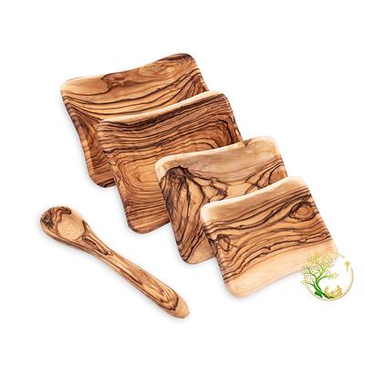Amyhill 15 Pieces Wood Dough Bowl Rustic Bowl Bulk Vintage Wooden Dough  Bowls Hand Carved Paulownia Bowls for Home Farmhouse Dining Holding Candles