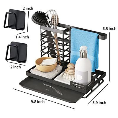 Consumest Sponge Holder for Kitchen Sink, Sink Caddy Kitchen Sink