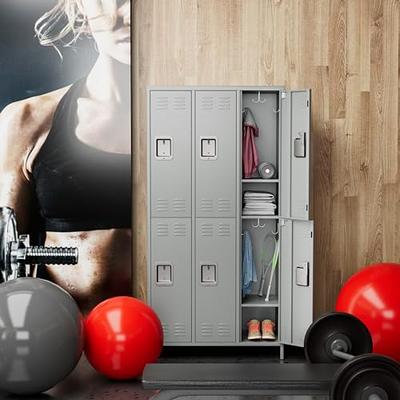 Metal Lockers for Employees with Lock, Employees Locker Storage