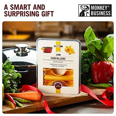  Monkey Business Pasta Shaped Silicone Kitchen Tools in