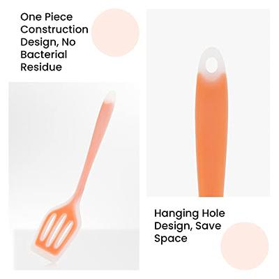 Silicone Spatula and Farberware Food Tongs 2 Pieces Orange Great