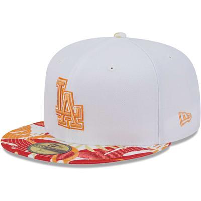 Men's New Era Los Angeles Dodgers White on White 59FIFTY Fitted Hat