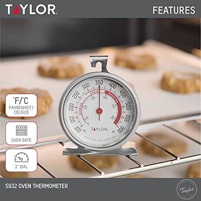 Taylor 5924 3 Dial Refrigerator / Freezer Thermometer