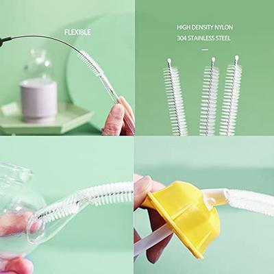 3-in-1 Water Bottle Cleaning Brush Set, Long Handle Water