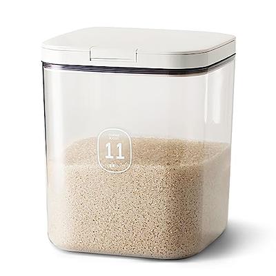  DWËLLZA KITCHEN Extra Large Flour and Sugar Containers - 2 PC  Airtight Food Storage Containers for Pantry Organization and Storage 175 oz  - Kitchen Organization Bulk Food Canisters with Marker/Labels 