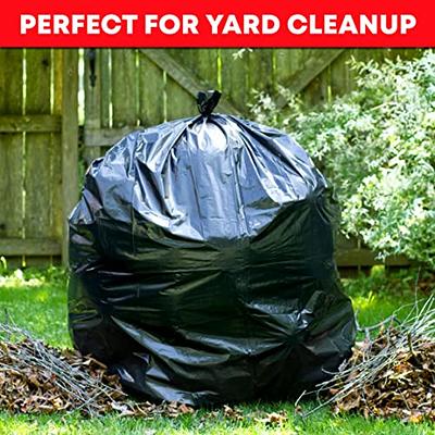 55-60 Gallon Trash Bags Heavy Duty 3 Mil, Contractor Bags 3 Mil. 55-60 Gallon  Heavy Duty X-Large Black Trash Bags 3 Mil 50 Gallon, 55 Gallon, 60 Gallon  Garbage Bags (32 Bags w/Ties) - Yahoo Shopping