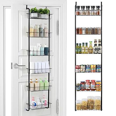 1Easylife Over The Door Pantry Organizer, 8-Tier Adjustable Baskets Pantry  Organization, Metal Door Shelf with Detachable Frame, Space Saving Hanging  Spice Rack for Kitchen Pantry Bathroom, Off White - Yahoo Shopping