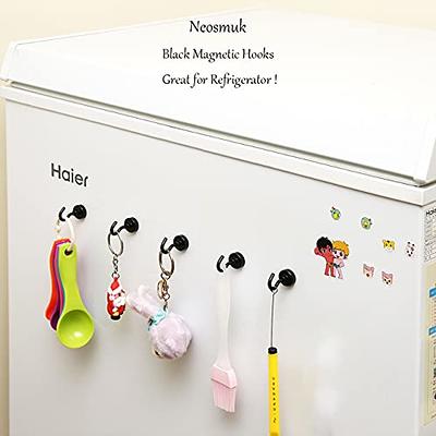 Neosmuk Magnetic Hooks, Cruise Ship Essentials Cruise Essentials Grill Hooks  Magnetic Hook 27 lb+ Heavy Duty Earth Magnets with Hook for Refrigerator,  Extra Strong Cruise Hook for Hanging, Magnetic Hanger for Cabins