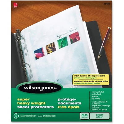 VST Sheet Protectors 8.5 x 11 Inch for 3 Ring Binder, Crystal Clear Page  Protectors, Medium Weight Plastic Sleeves, Top Loading Paper Protector Acid  Free, Letter Size, Dry Erase Pocket, 100 Sheets 