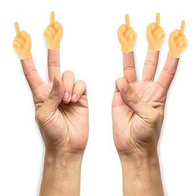  5Pcs Middle Finger Hands Funny Figure - Tiny Hands for Fingers  Fake Hand Small Hands Middle Finger Figure - Little Hands Figures for  Adults Fake Hands Middle Finger Hand Funny Items 