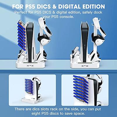 PSVR2 and PS5 Dual Function Cooling Stand and Charging Station