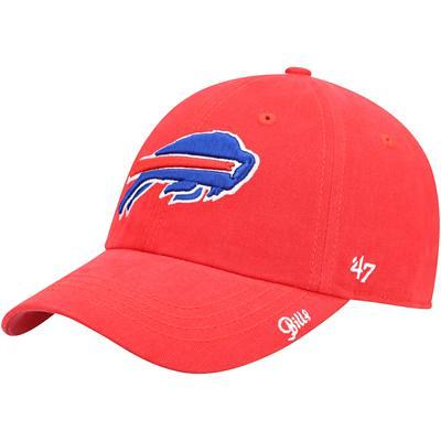 Buffalo Bills '47 Sidestep Clean Up Adjustable Hat - Cream/Royal