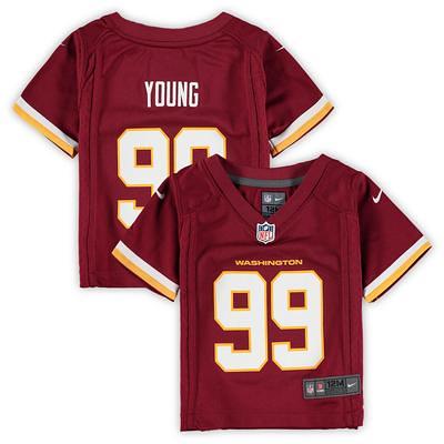 Nike Washington Commanders 99 Chase Young 2022 Burgundy Vapor Limited Men  Jersey