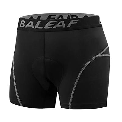  BALEAF Womens Cycling Underwear Padded Bike Shorts Padding  Spin Biker Briefs Biking Gear 2 Pack