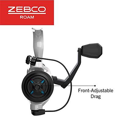 Zebco Roam Telescopic Spinning Combo, 6'0, Medium-Moderate/Fast