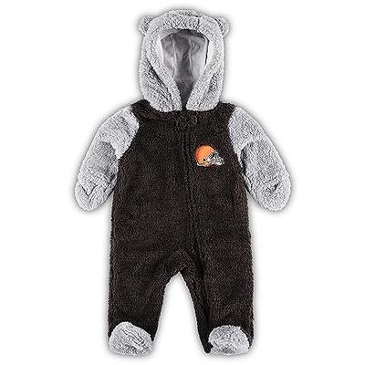 Outerstuff Newborn & Infant Royal/Gray Buffalo Bills Game Nap Teddy Fleece Bunting Full-Zip Sleeper