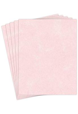 Pink Ice 8.5 x 14 Menu Size Stationery Parchment Colored Regular Papers,  Color Paper | 1 Ream of 100 Sheets