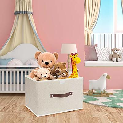 TYEERS Foldable Storage Boxes with Lids 2 Pack Fabric Storage Bins with  Lids, Closet Organizers for Clothes Storage, Room Organization, Office  Storage, Toys - Beige - Yahoo Shopping