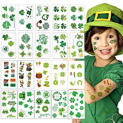 Cheap Irish Day Tattoo Green Stickers St Patricks Day Body Decoration  Stickers  Joom
