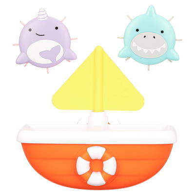 Spark Create Imagine Fishing Boat & Fish Bath Toy Set