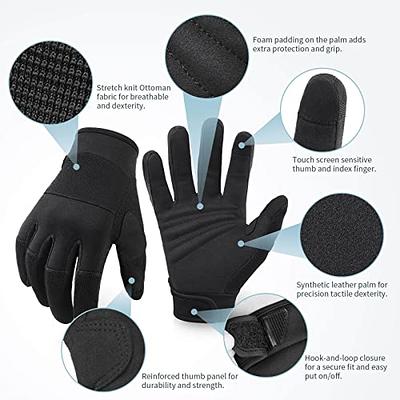 Leather Work Gloves for Men Women Safety Work Gloves Mechanic Gardening  Gloves