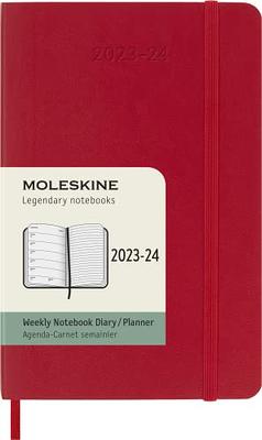 Moleskine Classic 18 Month 2023-2024 Weekly Planner, Soft Cover, Pocket  (3.5 x 5.5), Scarlet Red - Yahoo Shopping