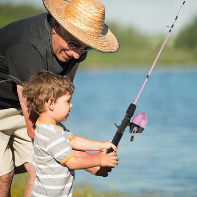 Kids Fishing Rod Fishing Gears Beginners Fishing Pole Children