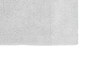 24x40 Hotel Collection Bath Rug White/Gray - Better Trends