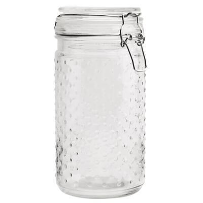 American Metalcraft GJ24 Glass Jar, Square, 24 oz.