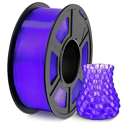 SUNLU 3D Printer Filament, Neatly Wound PLA Filament 1.75 mm, Dimensional  Accuracy +/- 0.02mm, Fit Most FDM 3D Printers, 1kg Spool (2.2lbs), 330  Meters, Transparent 3D Printing Filament, Clear Purple - Yahoo Shopping