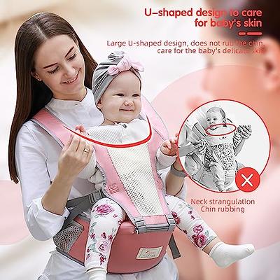 Baby Carrier Newborn to Toddler - Baby Carrier with Hip Seat