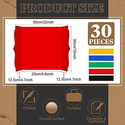8 PCS Trifold Poster Board- Extra Large 48 x 36 Tri Fold Display Board  Hard & Thick White Presentation Cardboard for Science Fair, School  Projects