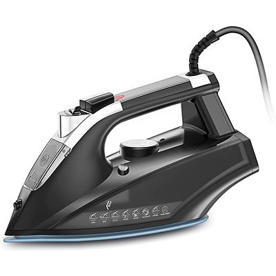 MOOSOO Steam Iron, 1800W Portable Steam Iron with Auto-off, Non-Stick  Soleplate Home Iron - Yahoo Shopping