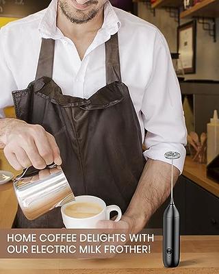 Handheld Milk Frother Electric Coffee Frother 500mAh USB-C