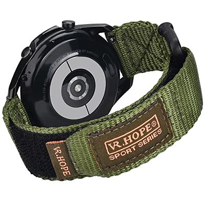 V.R.HOPE Watch Band Compatible with Samsung Galaxy Watch 6/5/4/Active 2  40&44mm/ Watch 6 Classic 47&43mm/ Galaxy 5 Pro/Galaxy 4 Classic 46&42mm/  Galaxy Watch 3 41mm, 20mm Watch Band-Army Green - Yahoo Shopping