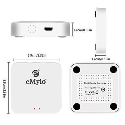 MOES Smart Multi-mode Gateway ZigBee 3.0 WiFi Bluetooth Mesh Hub Work with  Tuya Smart App Voice Control via Alexa Google Home Color: Multi-mode  Gateway