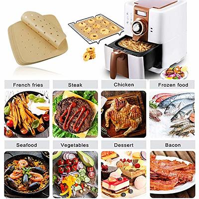 3-Size] Air Fryer Disposable Paper Liner Rectangle Compatible with Ninja  foodi Dual Air Fryer Toaster Oven, Non-stick Air Fryer Parchment Paper Baking  Accessories (50Pcs - 8.7 Inch Rectangle) - Yahoo Shopping